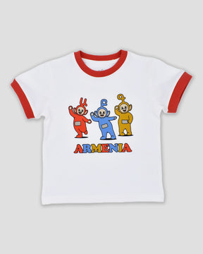 Teletubbies Toddler Armenia Ringer T-Shirt