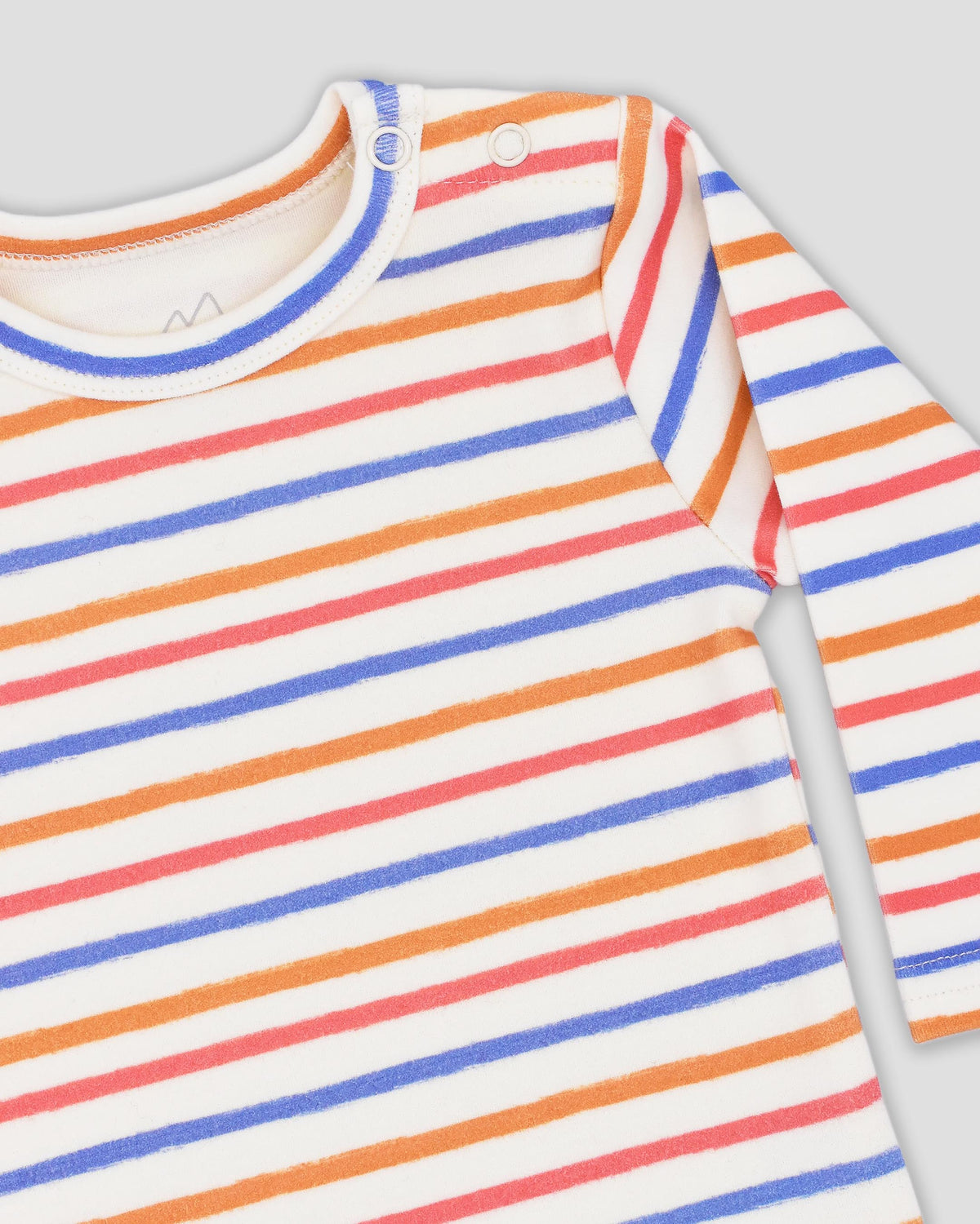 Stripey Hye ORGANIC Baby Onesie