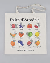 Fruits D'Armenie Ararat Market Tote Bag